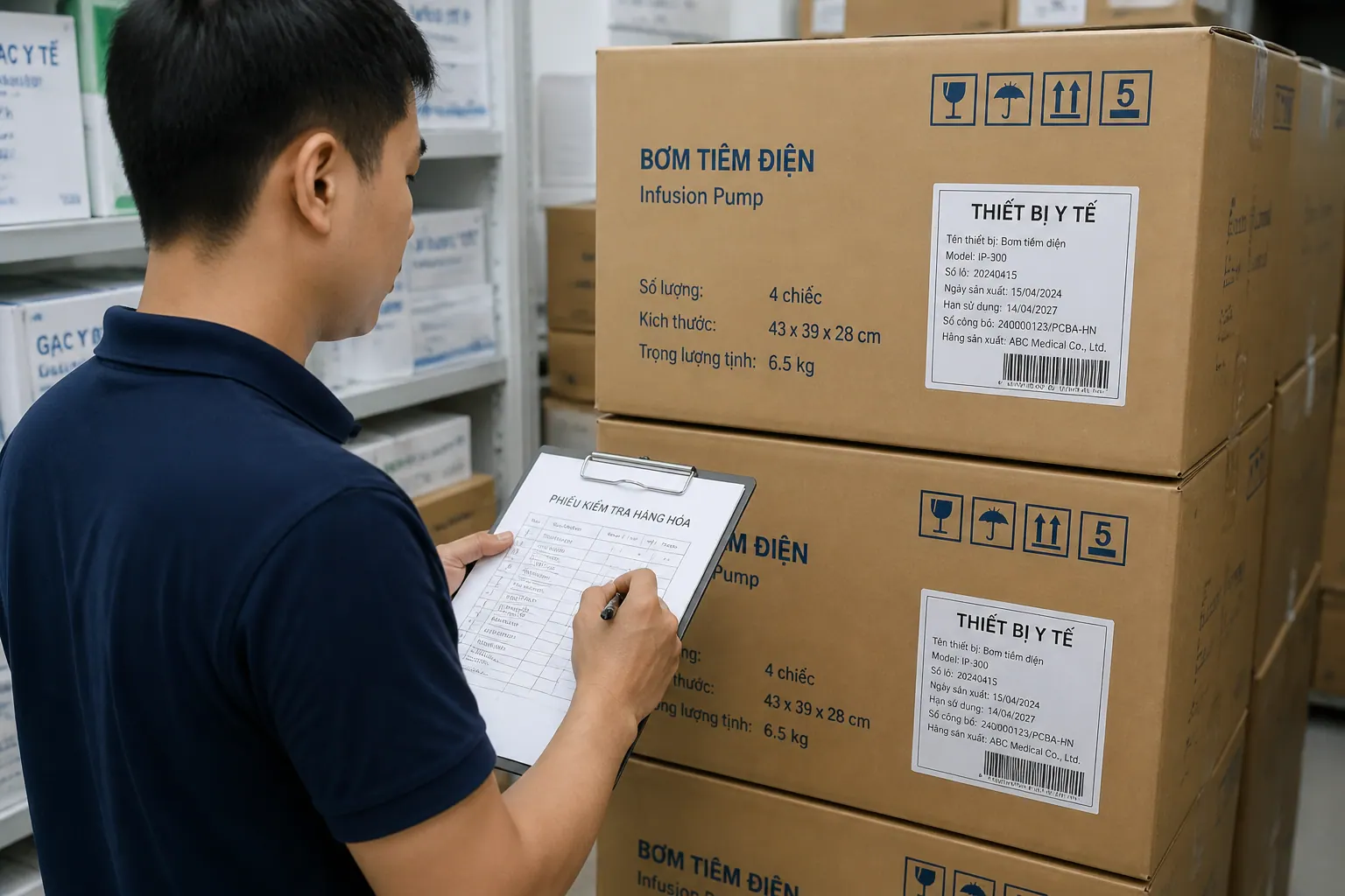 Quy định về ghi nhãn và thông tin sản phẩm - bao bì carton thiết bị y tế