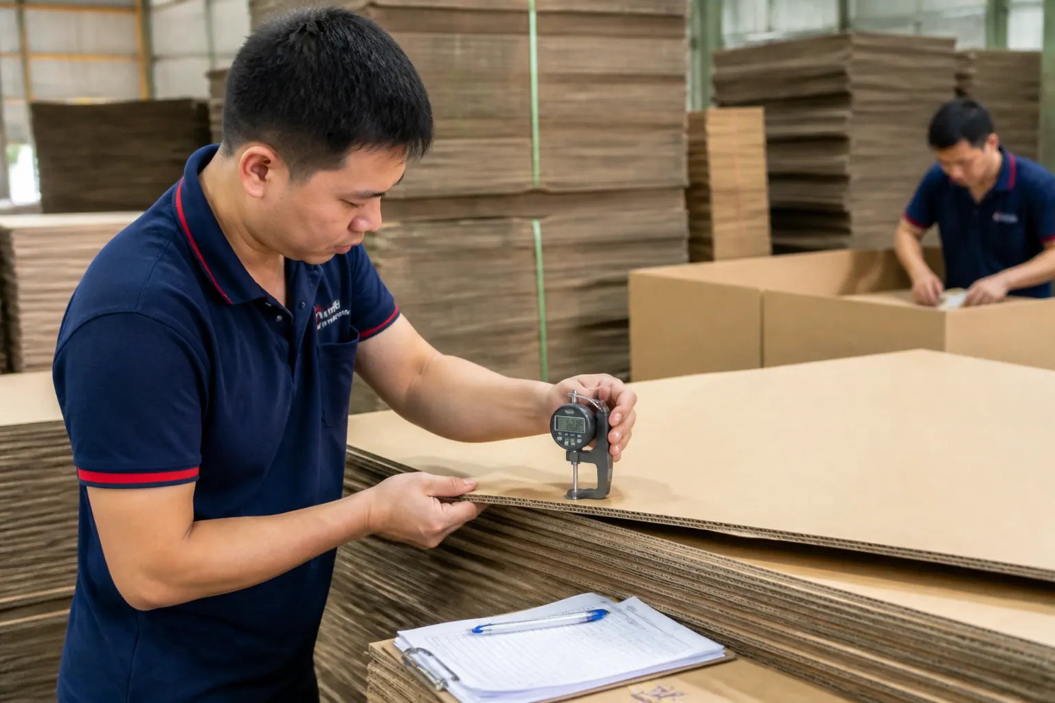 Quy trình kiểm soát chất lượng bao bì carton trong sản xuất