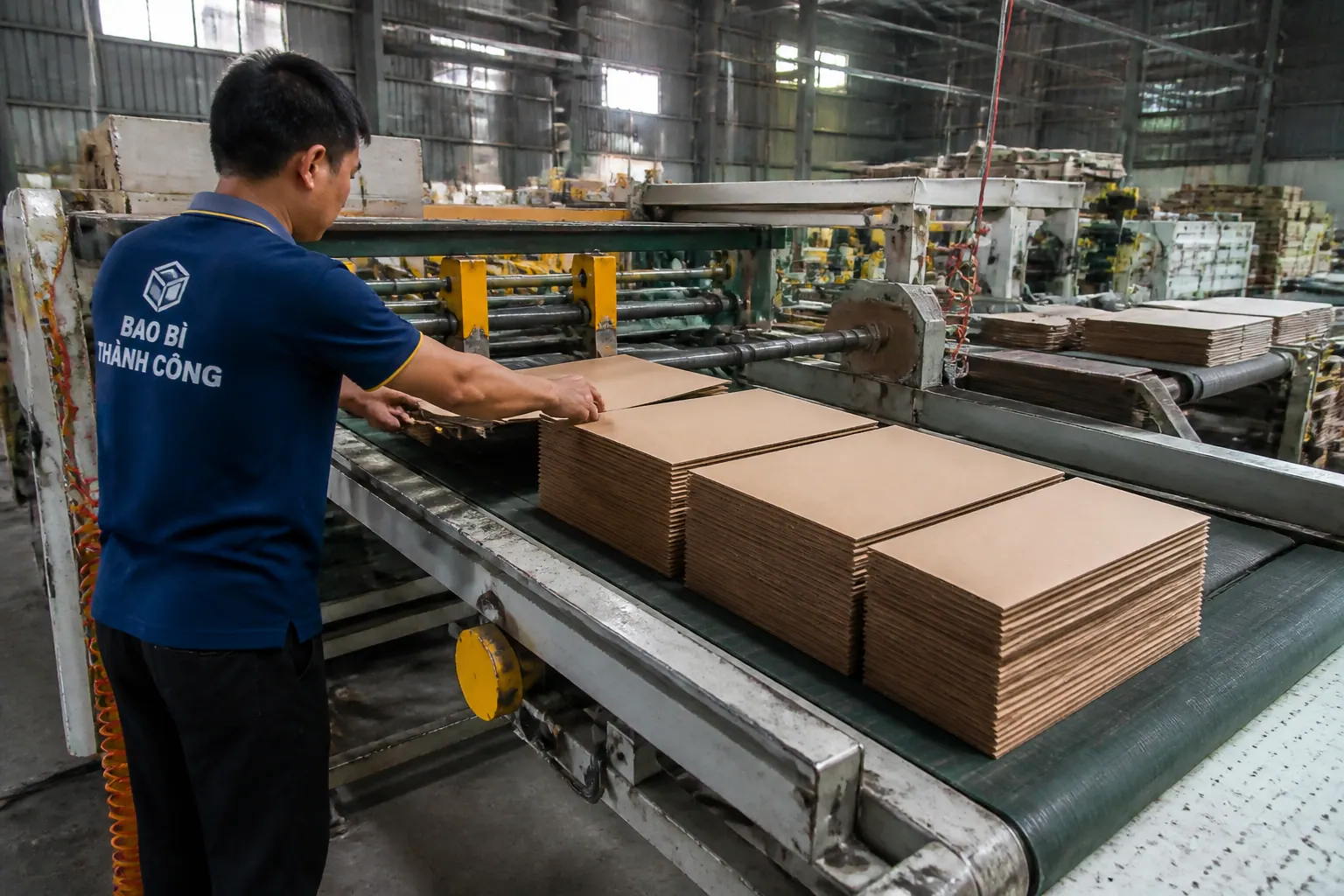 Quy trình sản xuất bao bì carton tiêu chuẩn - các loại bao bì carton