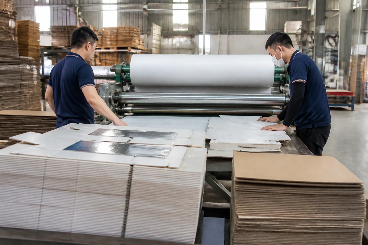 Quy trình sản xuất chi tiết - bao bì carton lạnh