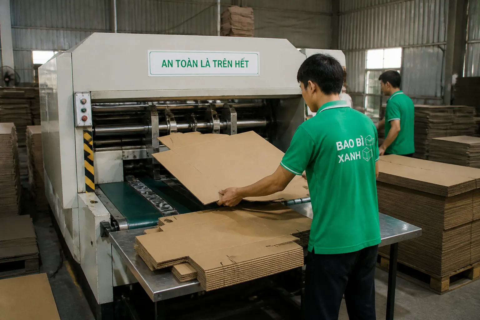 Quy Trình Sản Xuất Thùng Carton Xuất Khẩu Đạt Chuẩn