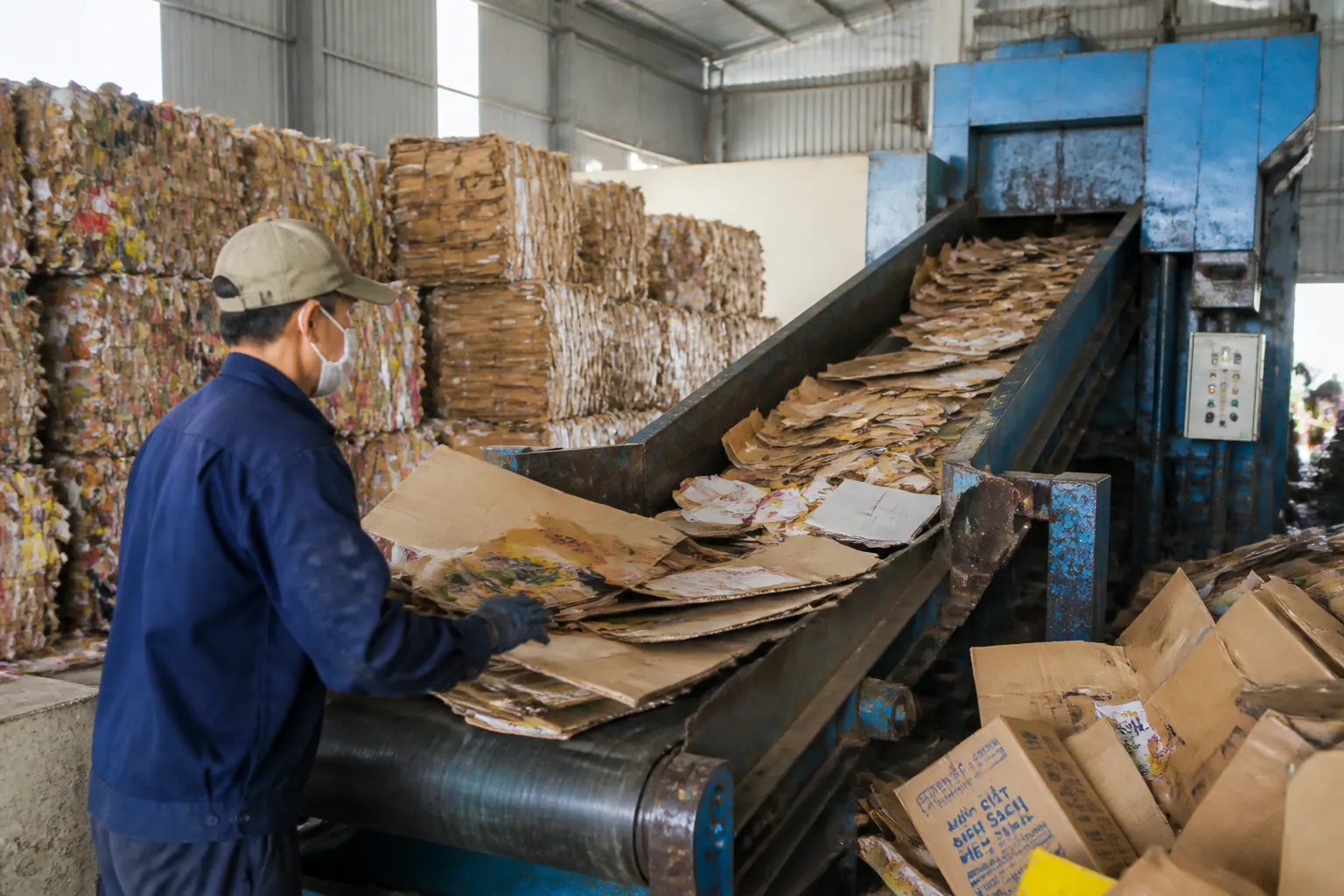 Quy trình tái chế bao bì carton diễn ra như thế nào? - bao bì carton tái chế