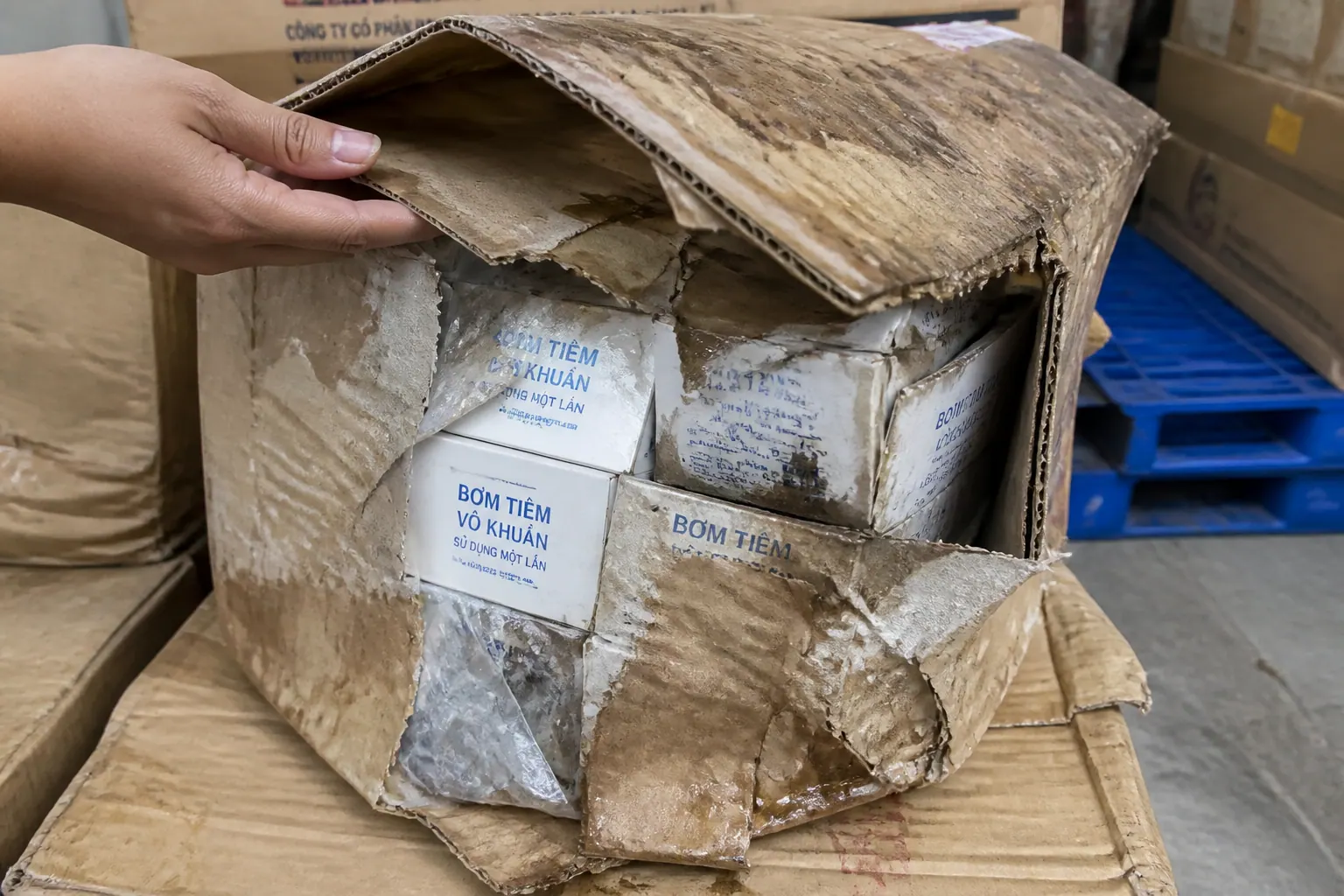 Rủi ro khi sử dụng bao bì kém chất lượng - bao bì carton thiết bị y tế