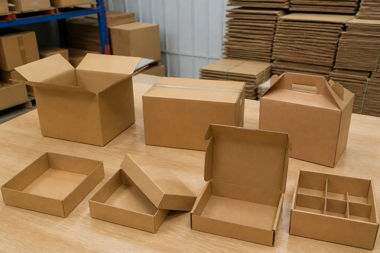 So sánh chi tiết các loại bao bì carton