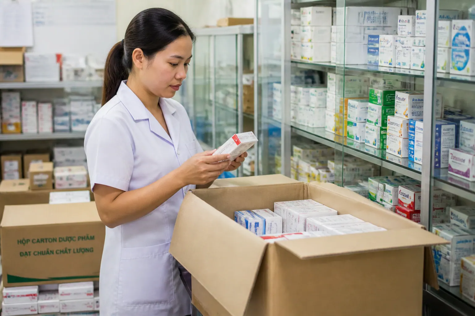 Tầm quan trọng của bao bì carton trong ngành dược - bao bì carton dược phẩm