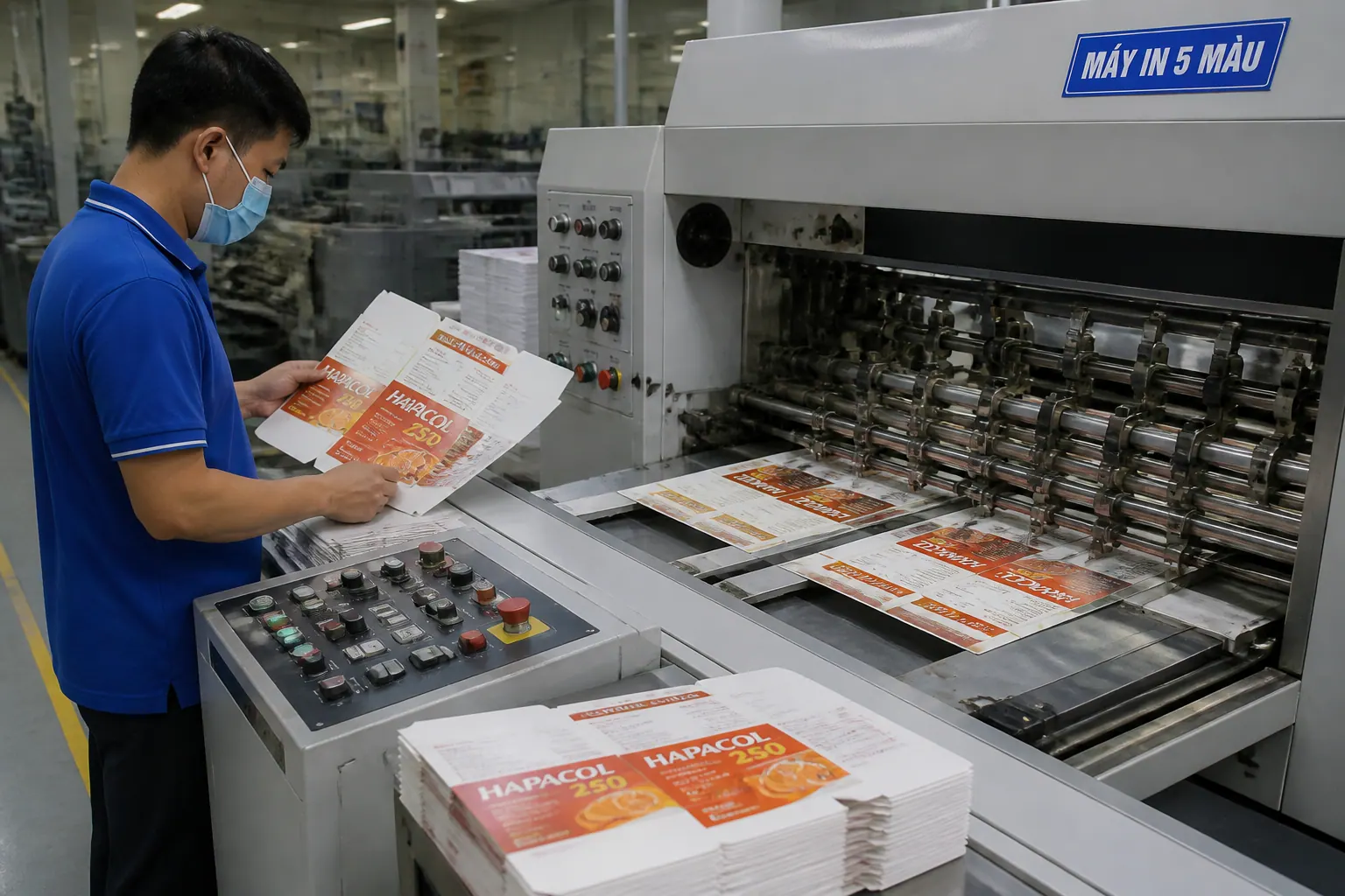 Theo kỹ thuật in ấn - bao bì carton dược phẩm