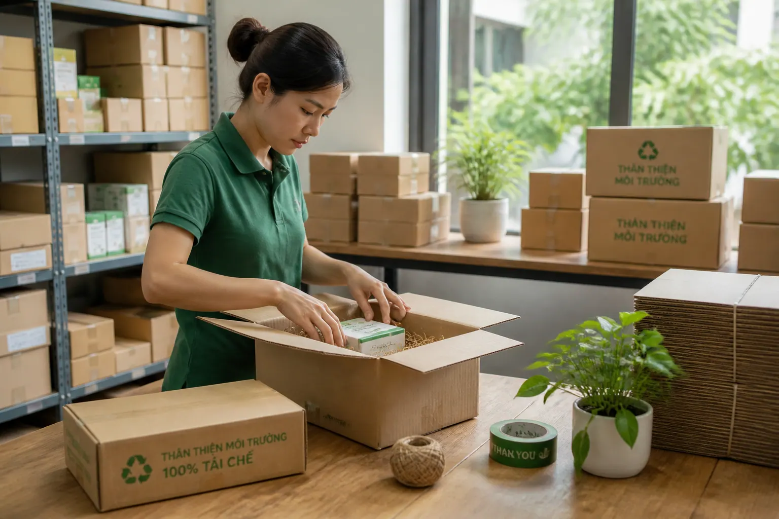 Tiêu chí lựa chọn bao bì carton thân thiện môi trường cho từng ngành hàng