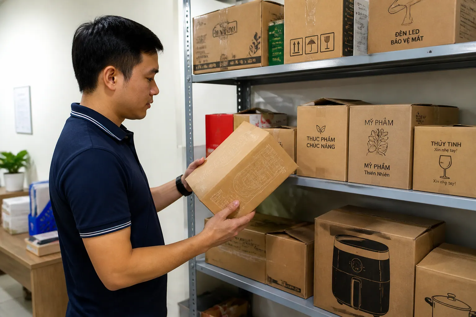 Tiêu chí lựa chọn bao bì carton theo ngành hàng - cấu tạo bao bì carton