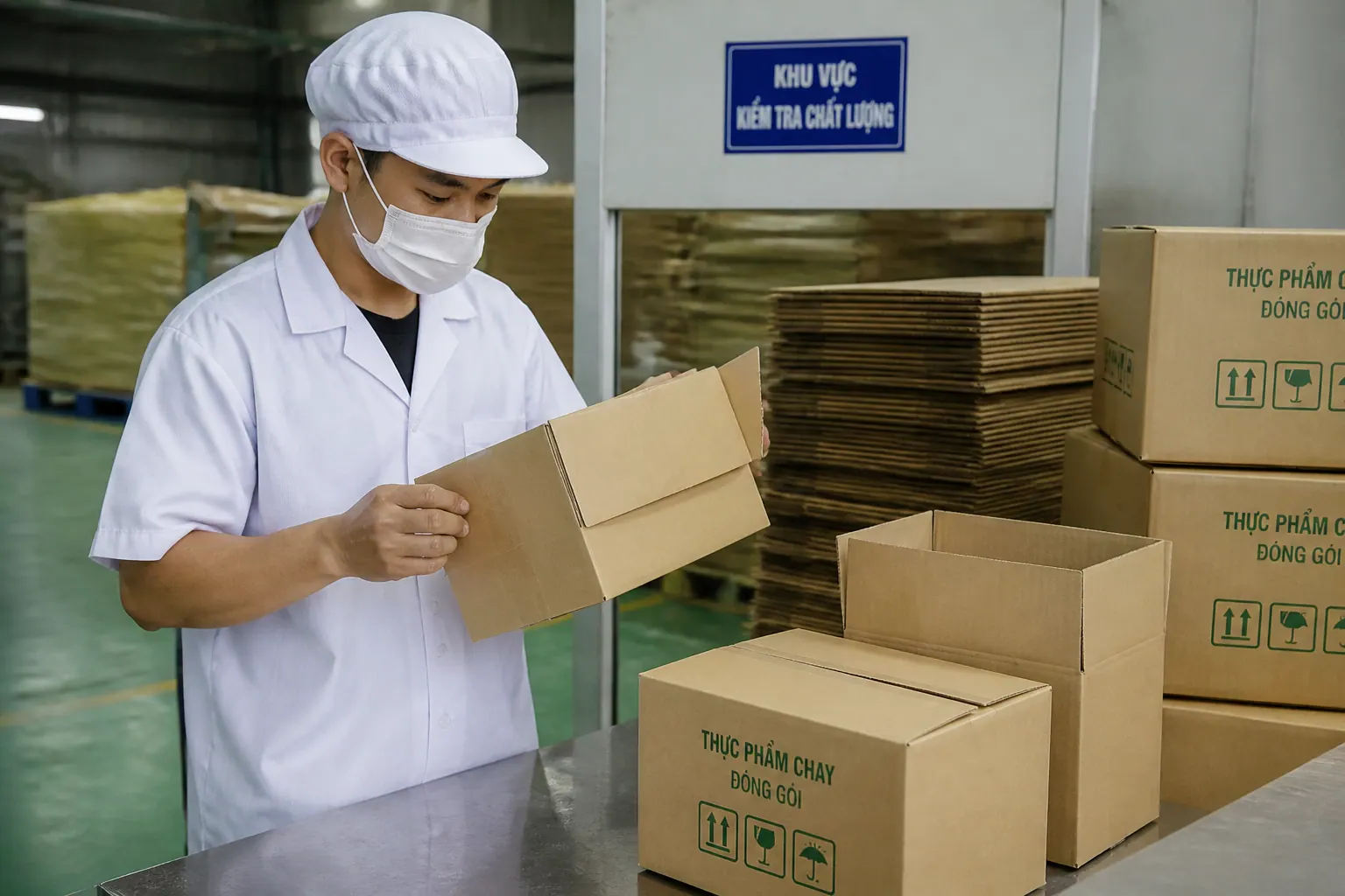 Tiêu chuẩn an toàn cho bao bì carton thực phẩm