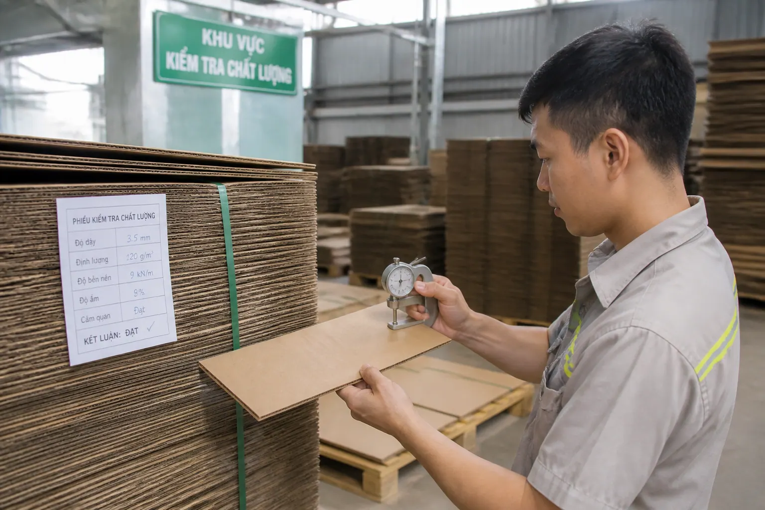 Tiêu chuẩn chất lượng cho bao bì carton tái chế