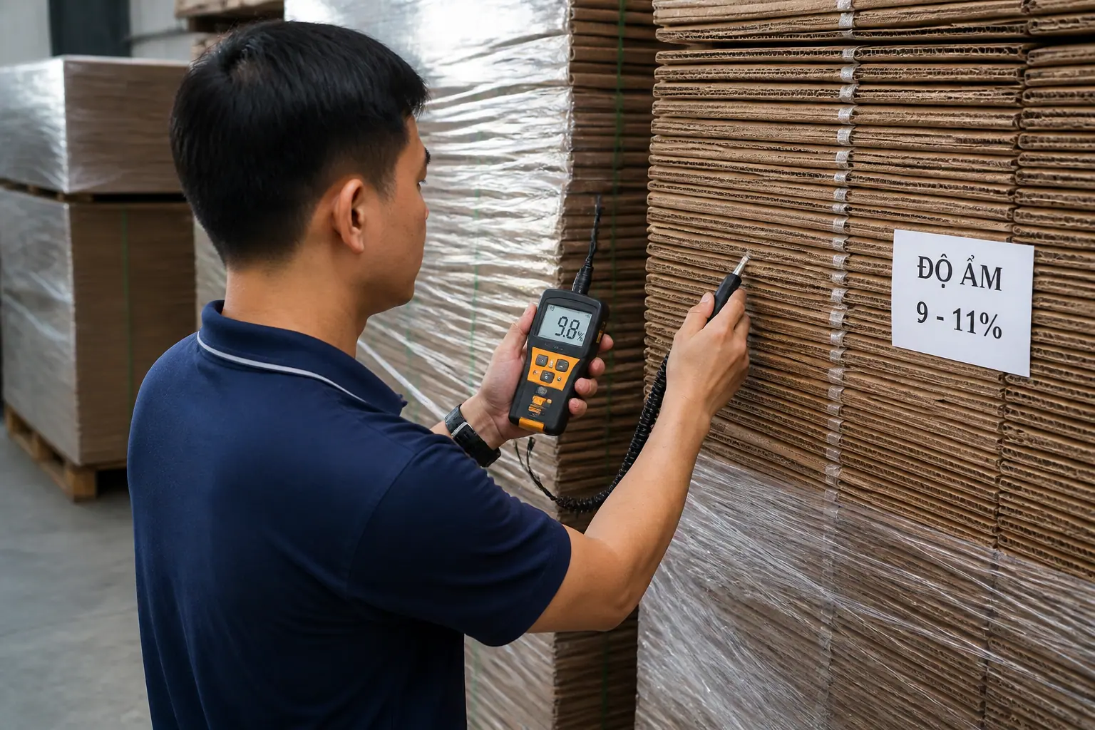 Tiêu chuẩn về độ ẩm - bao bì carton lạnh