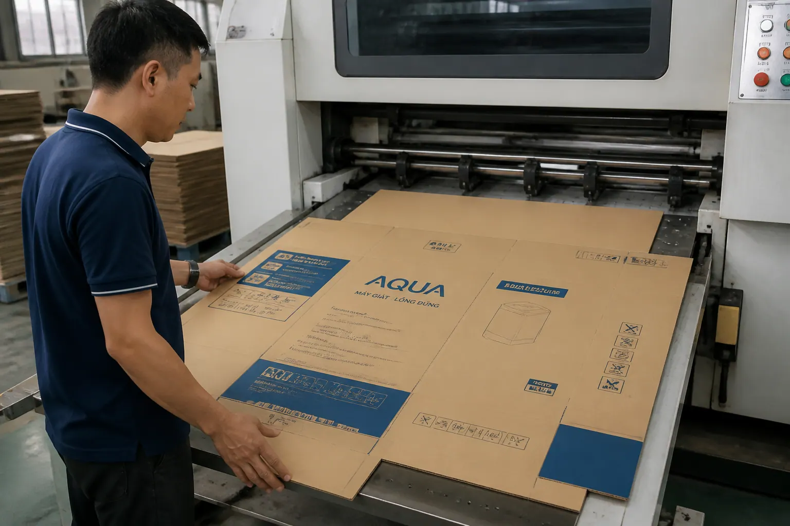 Tiêu chuẩn về kỹ thuật in ấn - thùng carton xuất khẩu