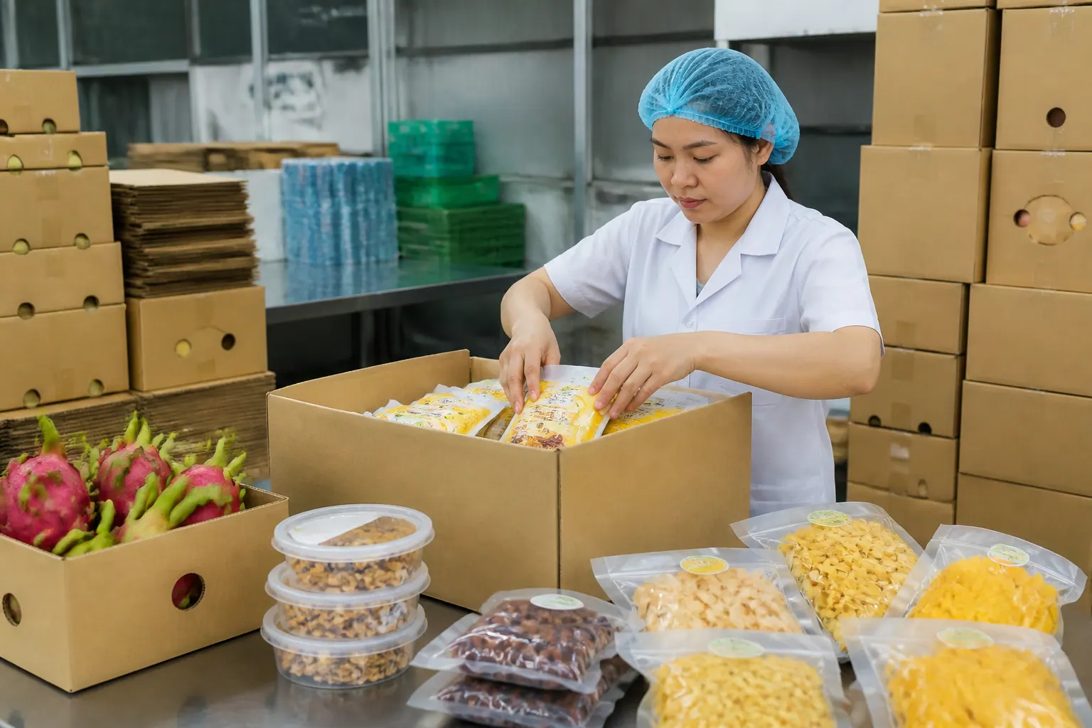 Trong ngành thực phẩm và đồ uống - bao bì carton là gì
