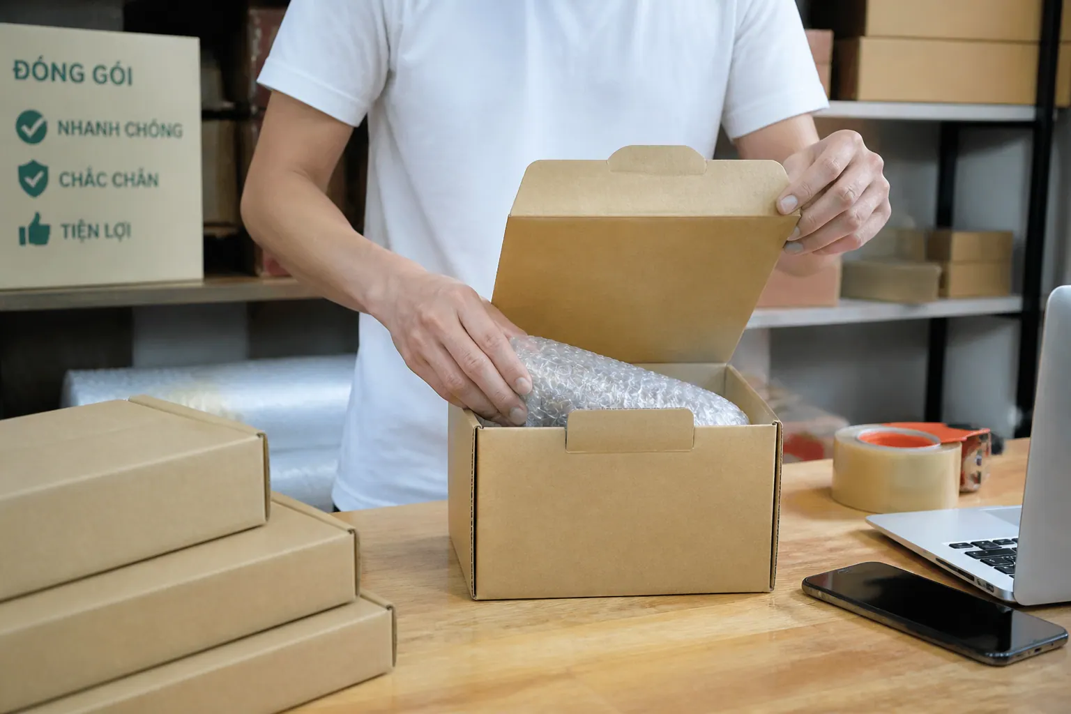 Ưu điểm của hộp carton tự khóa