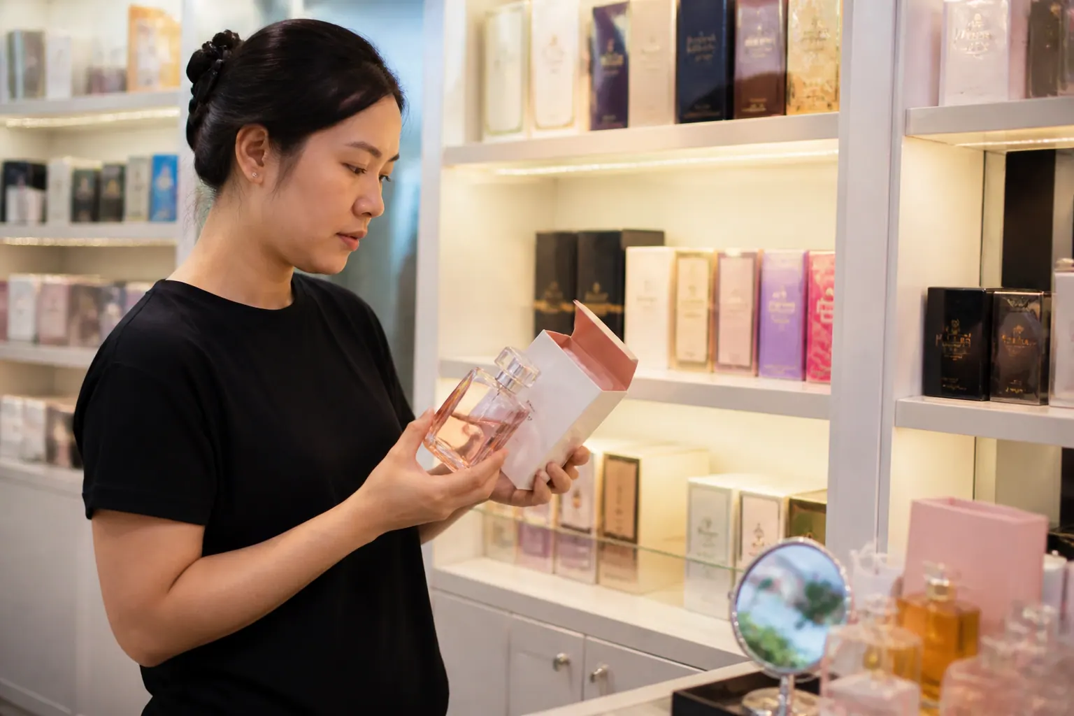 Vai trò của hộp đựng nước hoa trong ngành mỹ phẩm