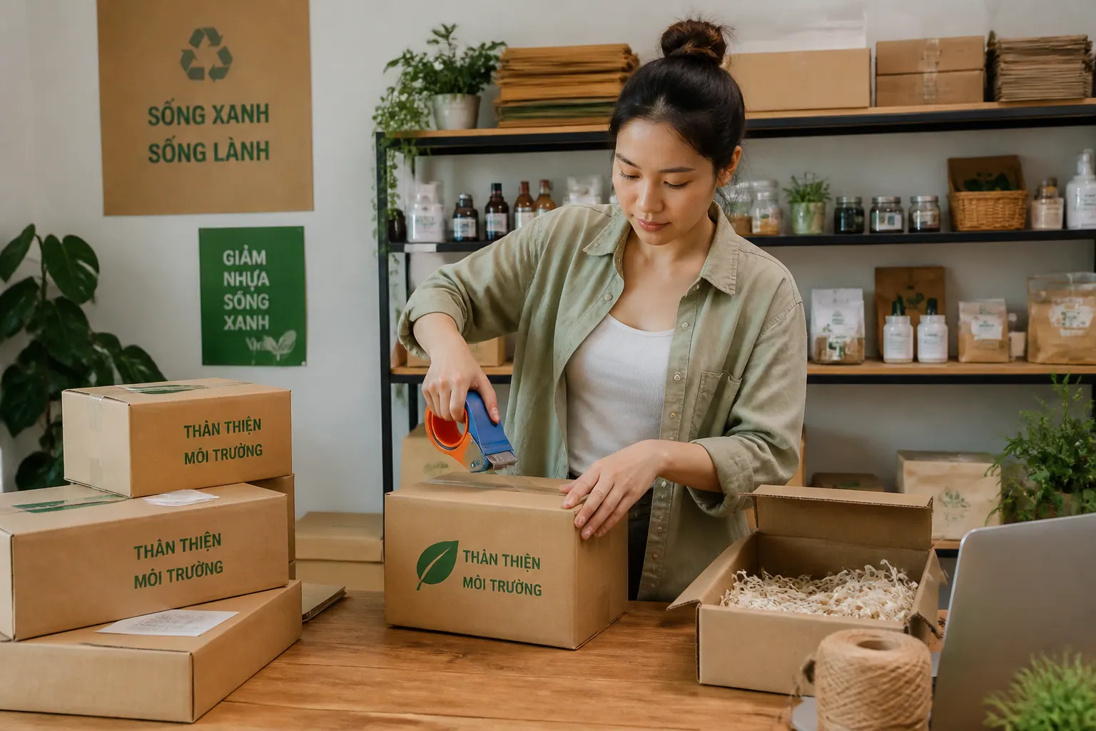 Vì sao bao bì carton thân thiện môi trường được ưa chuộng?