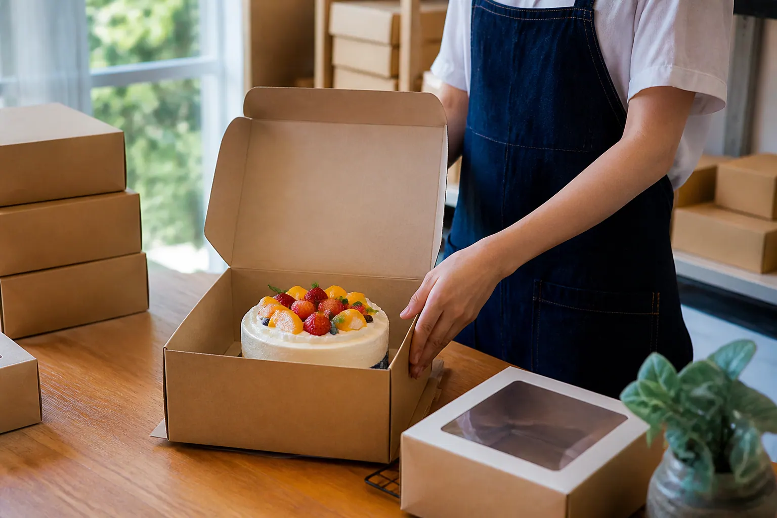 Vì sao nên dùng hộp carton đựng bánh?