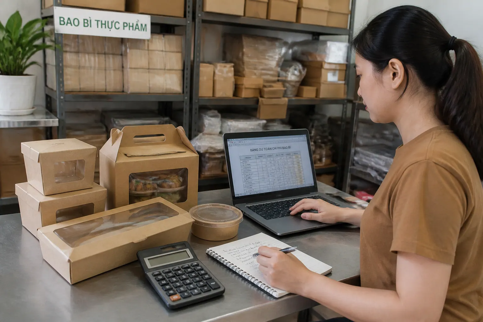 Xác định nhu cầu và ngân sách - bao bì carton thực phẩm