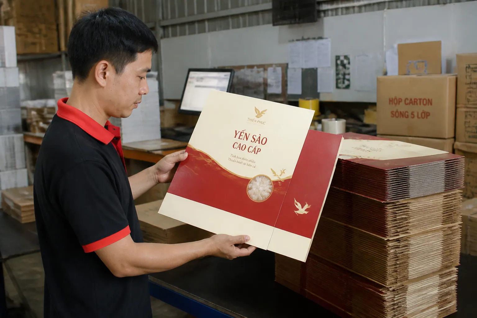 Yêu cầu in ấn, thẩm mỹ - hộp carton